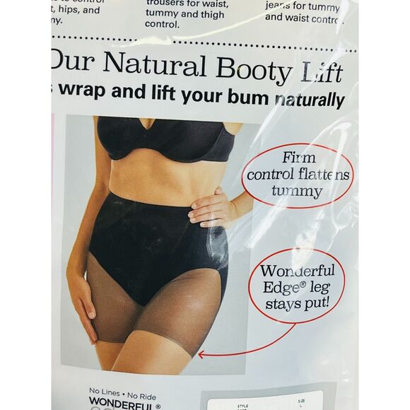 NWT NEW Cupid Initimates Waistline Shortie Large Firm Control Booty Lift Panel - Picture 2 of 8